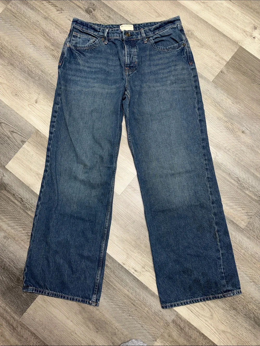 Free People - Tennessee Low-Rise Boyfriend Jeans denim pants bottoms